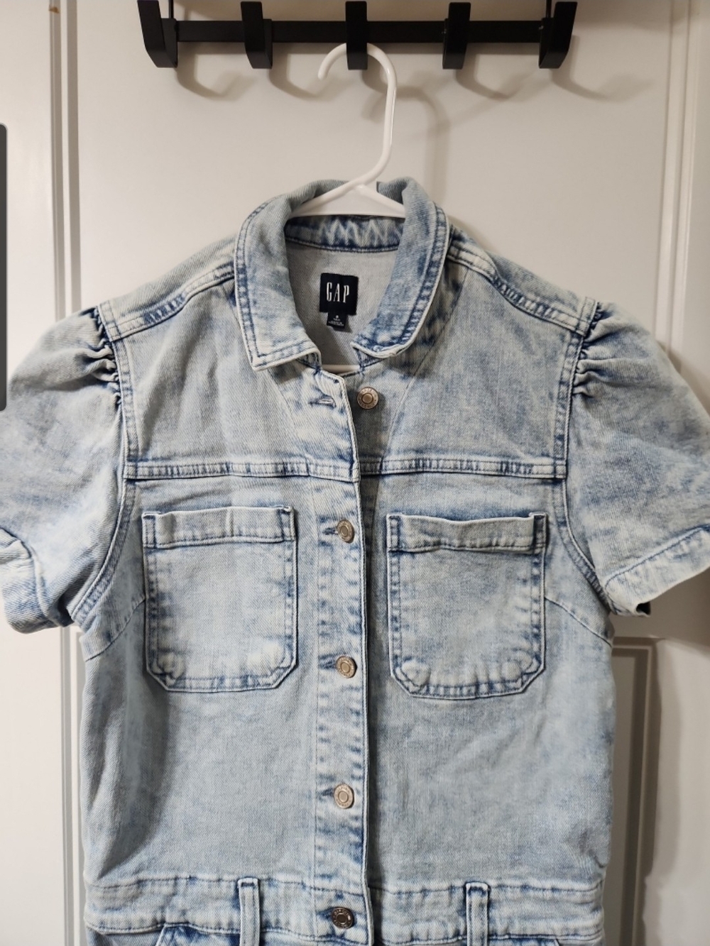NWOT GAP Denim Romper - 8T - Picture 2 of 7